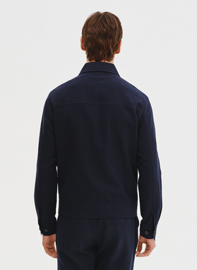 Bawełniana wiosenna kurtka z lnem