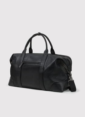 Duża skórzana torba męska