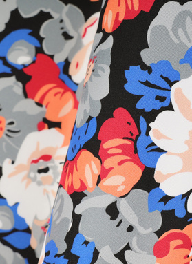 Poszetka męska w kwiaty