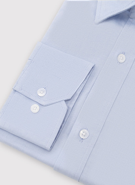 Niebieska koszula męska z bawełny