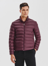 Fioletowa kurtka pikowana