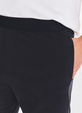 Biało-czarna piżama męska z bawełną