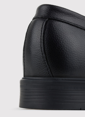 Czarne mokasyny męskie