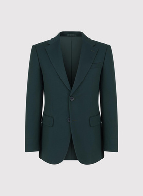 Zielony garnitur męski