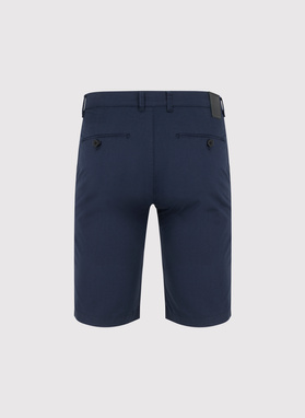 Bawełniane szorty męskie w kolorze granatowym