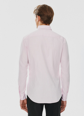 Różowa koszula męska