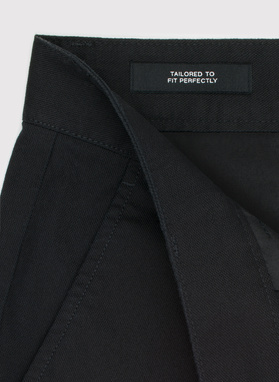 Czarne spodnie casual