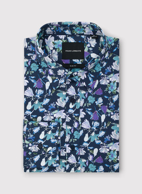 Koszula męska w kwiaty