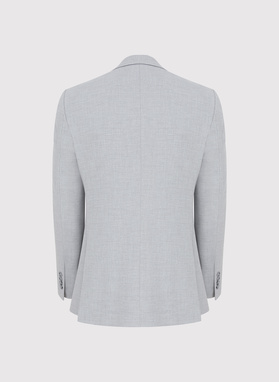 Jasnoszary garnitur męski