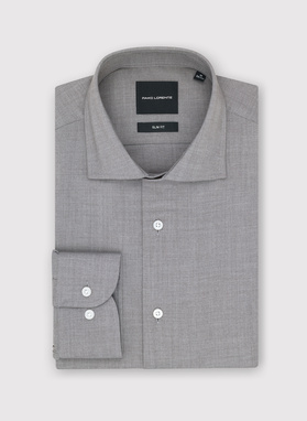 Szara koszula męska