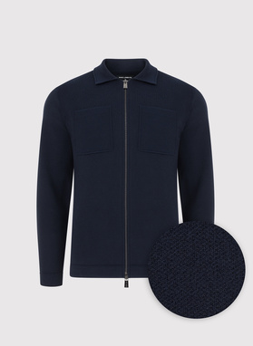 Rozpinany kardigan w kolorze granatowym