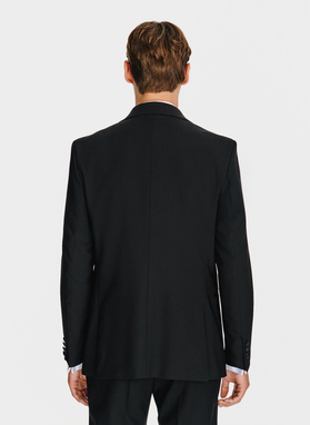 Ślubna dwurzędowa marynarka smokingowa