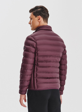 Fioletowa kurtka pikowana