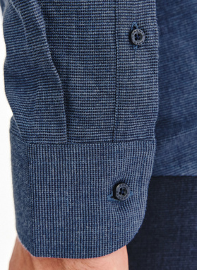 Bawełniana koszula w drobną pepitkę