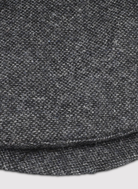 Grafitowy kaszkiet męski