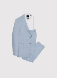 Jasnoniebieski garnitur męski
