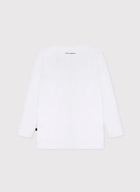 Longsleeve męski w kolorze białym