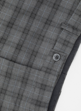 Spodnie męskie garniturowe P21SF-6G-060-S