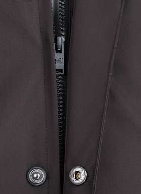 Brązowa kurtka jesienna 2w1