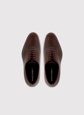 Brązowe półbuty męskie