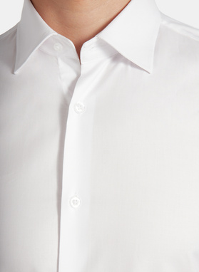 Biała koszula bawełniana