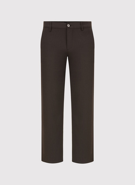 Brązowe spodnie męskie chino