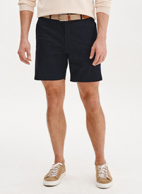 Granatowe szorty męskie z bawełną