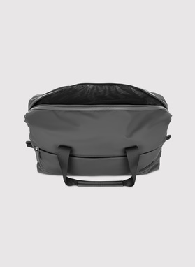 Szara weekendowa torba męska