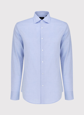 Niebieska koszula męska