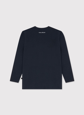 Longsleeve męski w kolorze granatowym