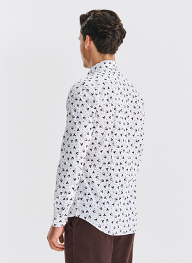 Koszula męska we wzór