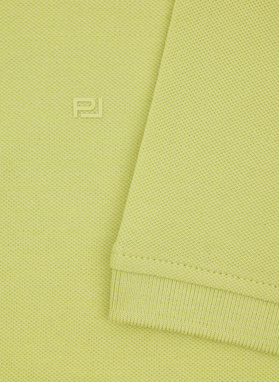 Zielone bawełniane polo męskie