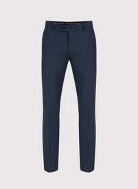 Spodnie garniturowe w kolorze granatowym
