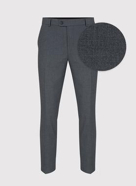 Szare eleganckie spodnie męskie