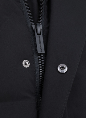 Czarna kurtka męska na zimę