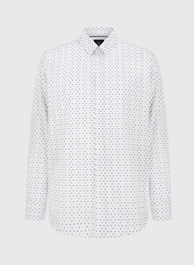 Koszula męska w mikrowzór