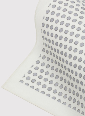 Poszetka męska w kropki