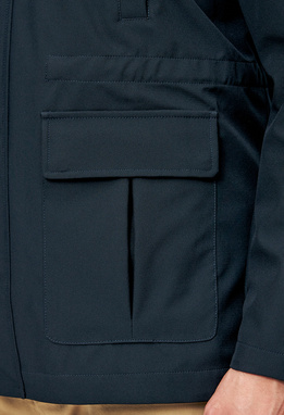 Ciemnogranatowa kurtka męska