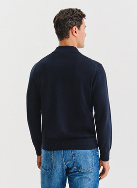 Bawełniany kardigan w kolorze granatowym