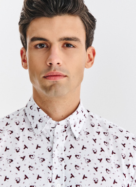 Koszula męska we wzór