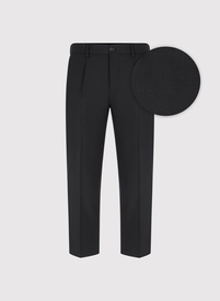 Czarne casualowe spodnie męskie