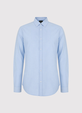 Niebieska koszula męska