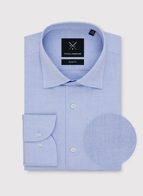 Niebieska koszula męska