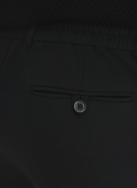 Czarne spodnie męskie