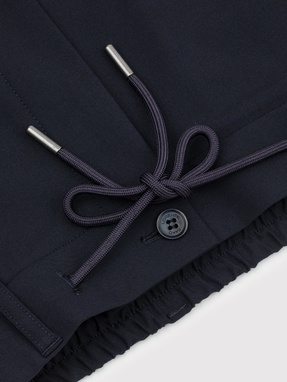 Granatowe spodnie męskie