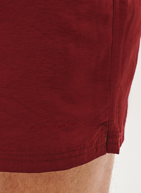 Szorty kąpielowe męskie w bordowym kolorze