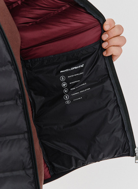 Krótka pikowana kurtka w kolorze czarnym