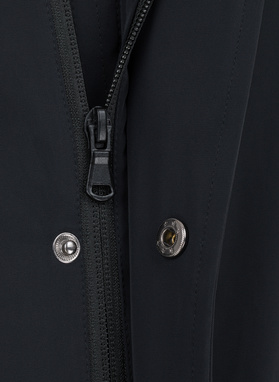 Granatowa kurtka męska o prostym kroju