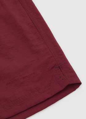 Szorty kąpielowe męskie w bordowym kolorze