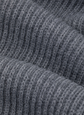 Szalik męski w kolorze szarym